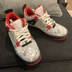 Jordans lazer sneakers
